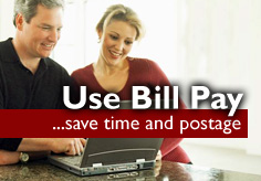 Use Bill Pay save time and postage
